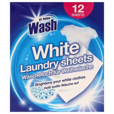 Servetele Captatoare de Culoare pentru Rufe Albe, At Home Wash, 16 Bucati [1]