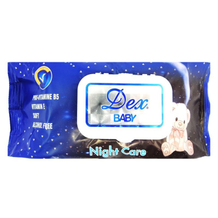 Ingrigire corp - Servetele Umede, Dex, 72 buc Baby Night Care