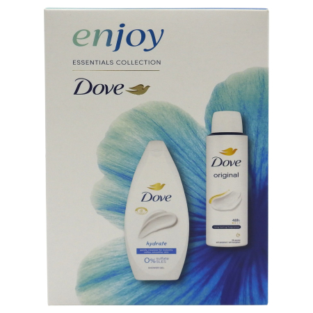 Set Caseta Cadou - Set Cadou Dove, Gel de Dus 250 ml, Deo150 ml, Enjoy Original