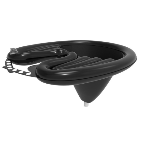 Ingrijire Par si Accesorii - Set Gonflabil pentru Spalat pe Cap, Flippy, pentru Copii, Femei Insarcinate si Varstnici, 81 x 60 x 38 cm, Ajustabil, Negru