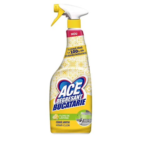 Solutii Curatat Suprafete - Solutie, Ace, Spray Degresant Bucatarie 650 ml Lamaie