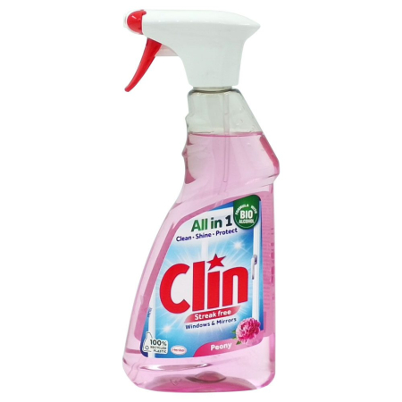 Solutie Curatat Geamuri - Solutie, Clin, Geam 500 ml Pistol Peony