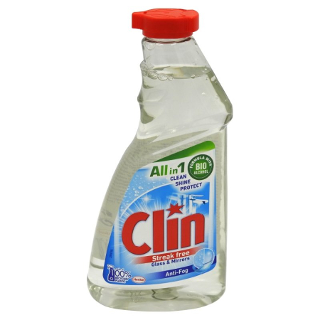 Solutie Curatat Geamuri - Solutie, Clin, Geam Rezerva 500 ml Anti Fog