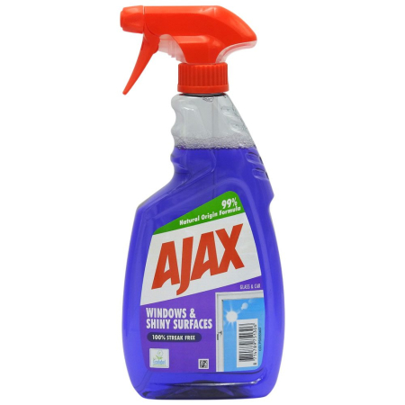 Solutie Curatat Geamuri - Solutie pentru Curatarea Geamurilor, Ajax, Shiny Surfaces, 500 ml