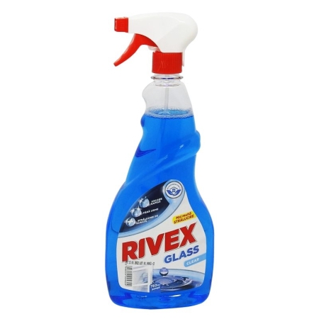 Solutie Curatat Geamuri - Solutie, Rivex, Geam 750 ml Clear