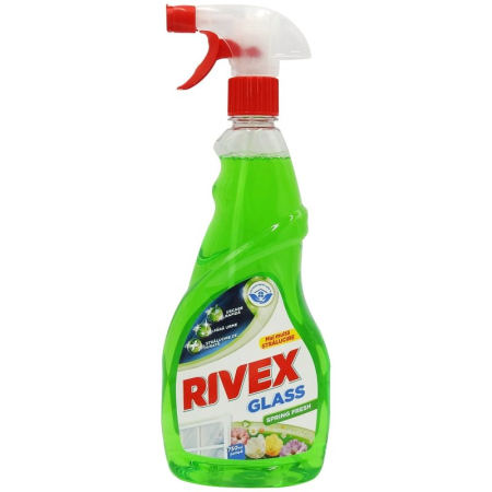 Solutie Curatat Geamuri - Solutie, Rivex, Geam 750 ml Spring Fresh