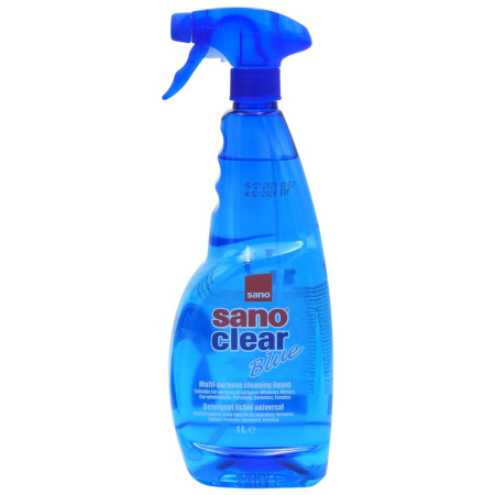 Solutie Curatat Geamuri - Solutie, Sano, Geam 1 L Blue