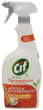 Solutii Suprafete Bucatarie - Spray, Cif, 650 ml Solutie Degresanta Bucatarie Bicarbonat