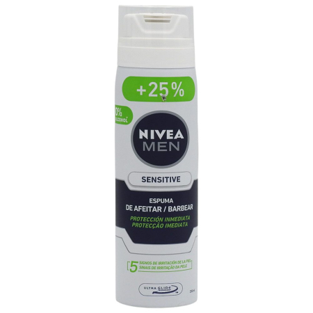 Produse Ingrijire - Spuma, Nivea, Ras 200, 50 ml Sensitive