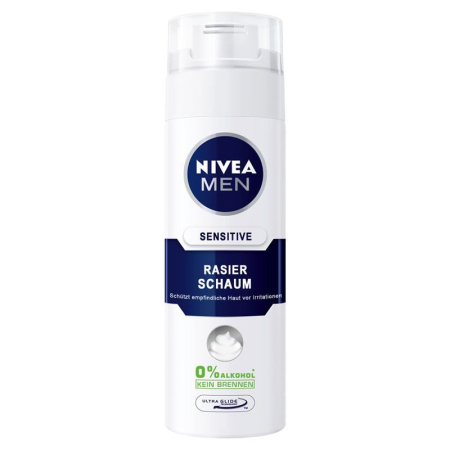 Produse Ingrijire - Spuma, Nivea, Ras 200 ml Sensitive