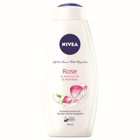 Sampon Si Gel De Dus - Spumant, Nivea,/Gel Dus 750 ml Care Roses