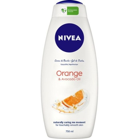 Sampon Si Gel De Dus - Spumant, Nivea,/Gel Dus 750 ml Happy Time Orange