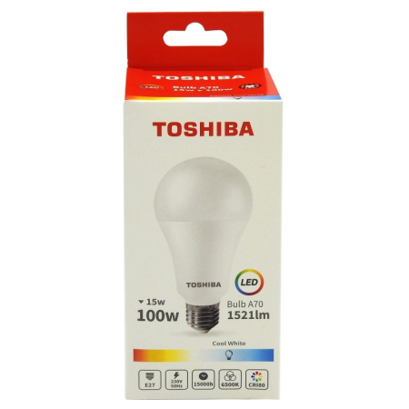 Produse Ingrijire - Toshiba Bec LED A70 E27 1521LM 15W Cool White