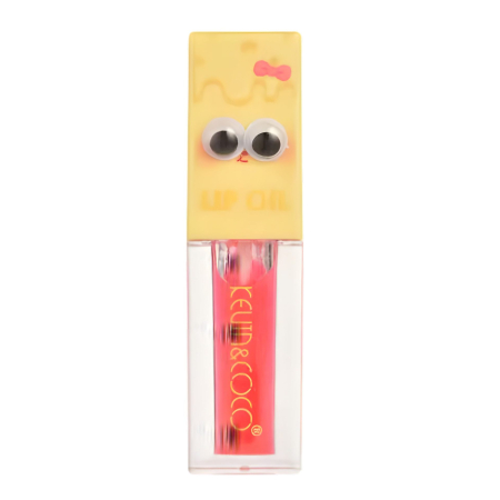 Ingrijire Buze - Ulei de Buze, Kevin&Coco, Lip Oil, Hidratant si Lucios, Efect Natural, Textura Usoara, Non-Lipicios, 27.1 g, 8.2 x 2 x 2 cm, Roz