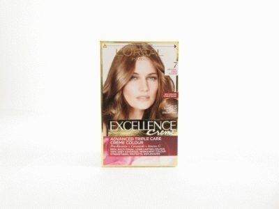 Vopsea De Par - Vopsea pentru Par, Loreal Excellence Creme, 7 Natural Dark Blonde