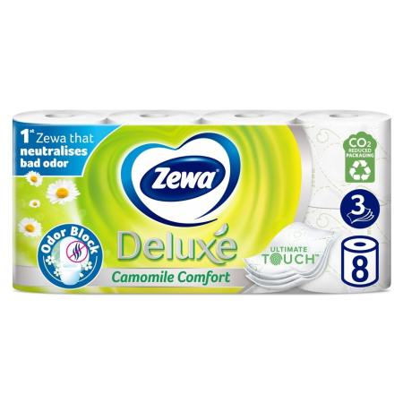 Hartie Igienica - Zewa Hartie Igienica 8ROLE 3STRATURI Camomile