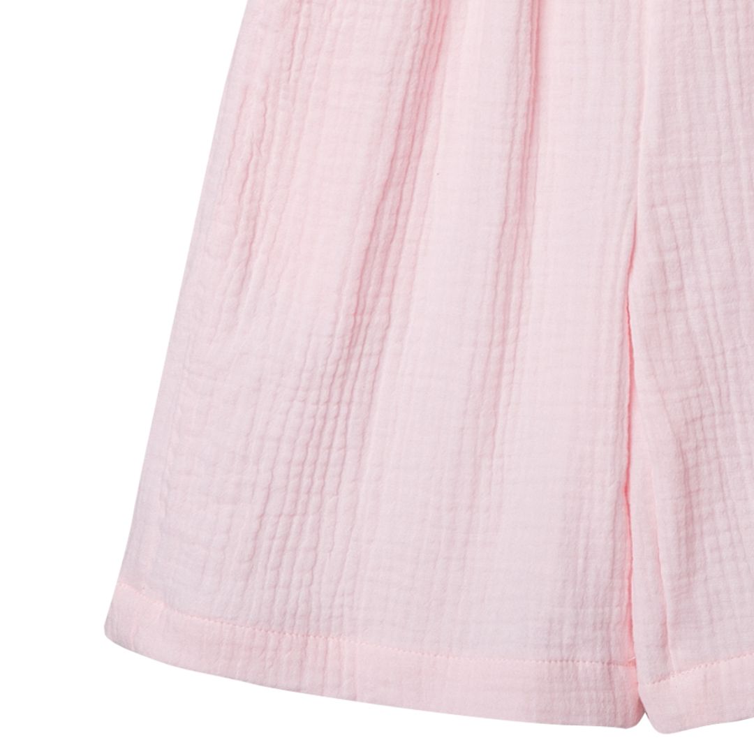 Pantaloni Culotte Premium din Poplin de Bumbac „Libertate si Stil” niDom – Lungime Trei-Sferturi, Banda Elastica Moale (Fabricat in Romania) [5]