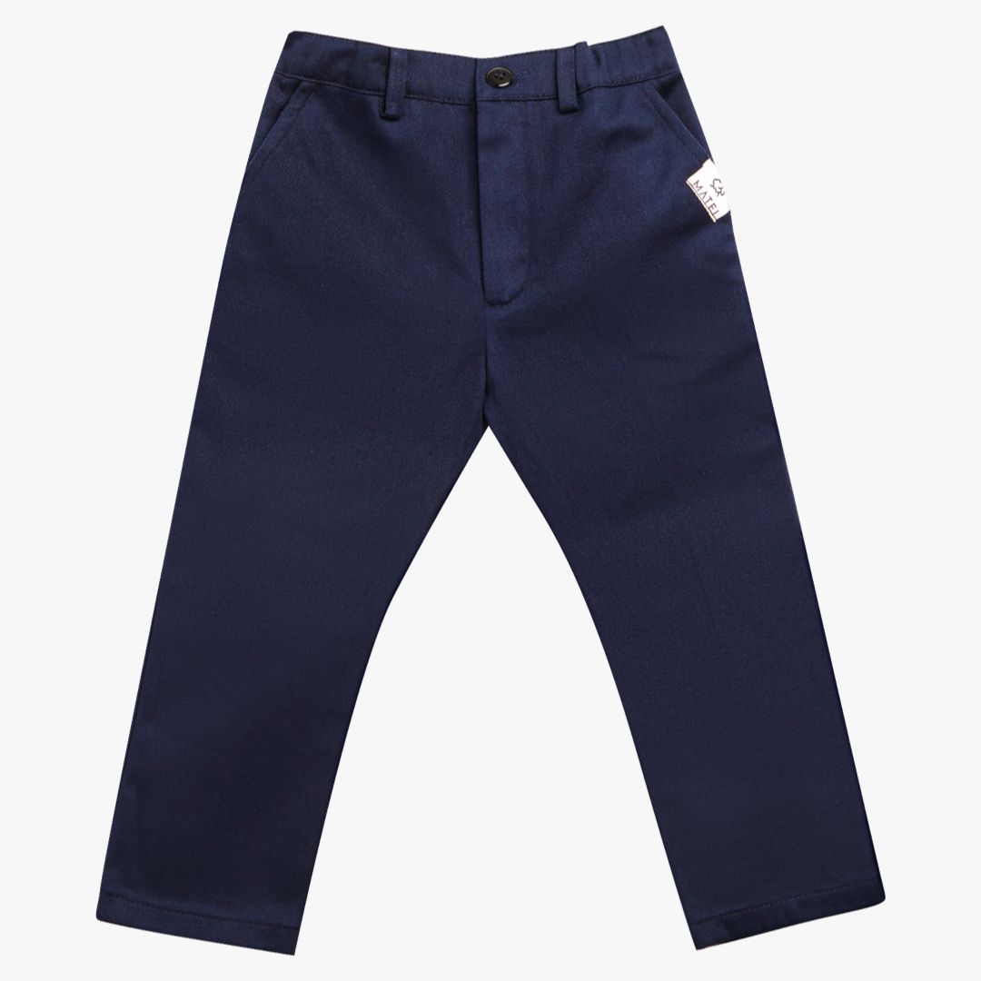 Pantaloni Clasici din Bumbac Premium pentru Copii niDom – Croiala Confortabila de Zi cu Zi, Material European Certificat si Ultra-Rezistent (Fabricat in Romania) [10]