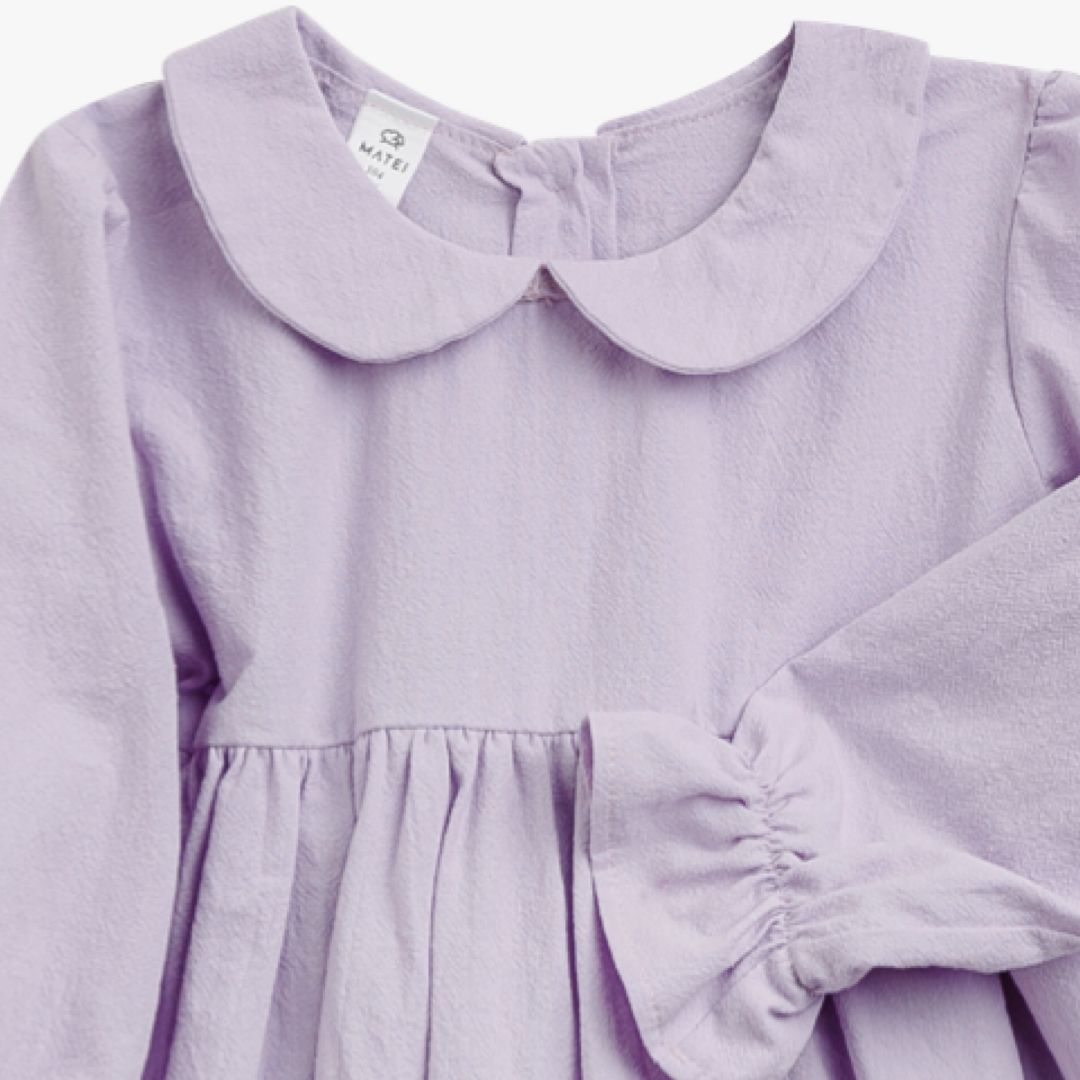 Set Premium din Bumbac 100% Certificat „Mica Printesa” Nidom – Rochita cu Nasturei, Bentita si Botosei (Fabricat in Romania) [18]