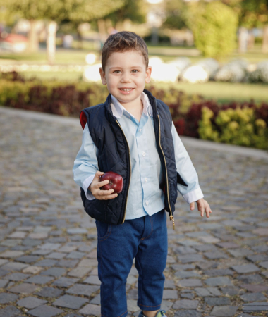 Baieti - Pantaloni din Denim Clasic Premium pentru Copii niDom – Blugi Unisex Confortabili de Zi cu Zi, Material European Certificat si Ultra-Resistent (Fabricat in Romania)