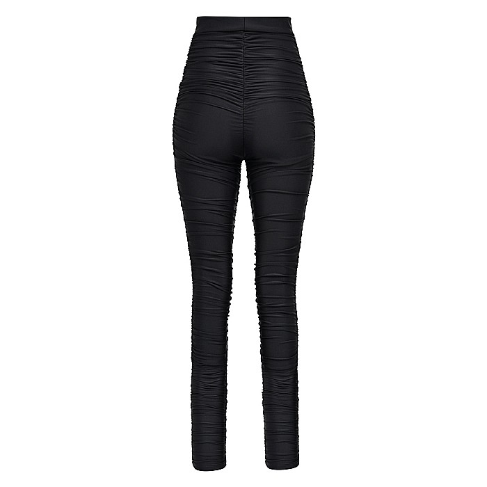 Colanti Dama Lungi Cu Talie Inalta Negri Lycra - Sashenka [2]