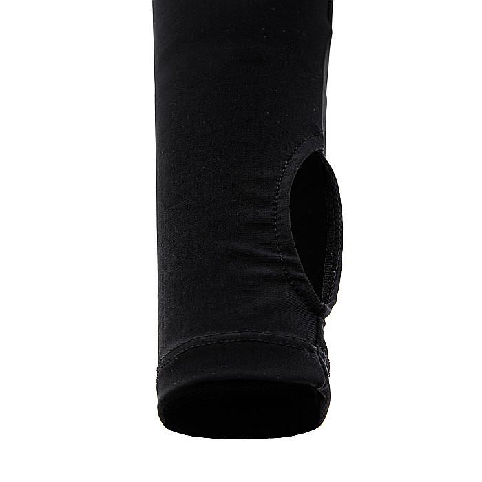 Salopeta Dama Lunga Decoltata Neagra Lycra - Marquise [3]