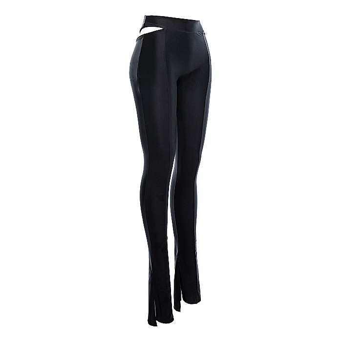 Colanti Dama Lungi Mulati Cu Decupaje Negri Lycra - Move [3]