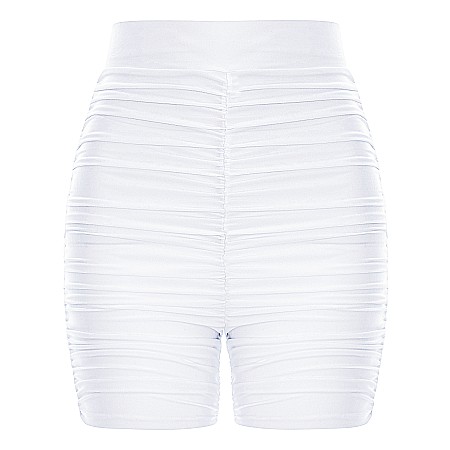 COLANTI DAMA ELEGANTI - Colanti Dama Scurti Sexy Albi Lycra - Tally