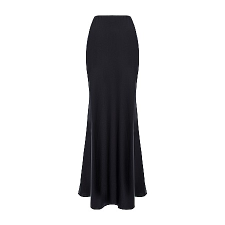 Produse Noi - Fusta Dama Lunga Mulata Neagra Lycra - Yona