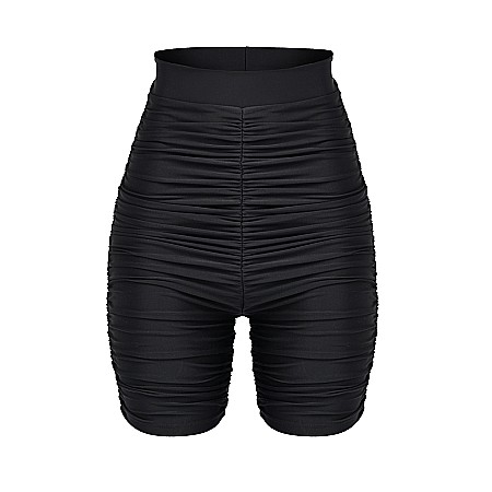 PANTALONI DAMA - Colanti Dama Scurti Sexy Negri Lycra - Tally