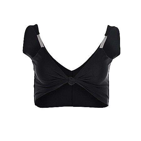 TOPURI DAMA - Top Dama Sexy Fara Maneci Negru Lycra - Daria