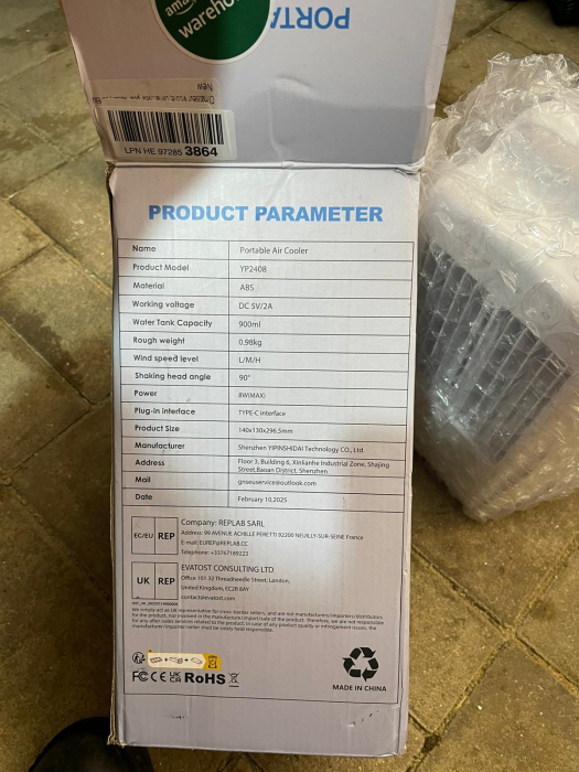 Aer conditionat portabil 4-în-1 (resigilat) [4]