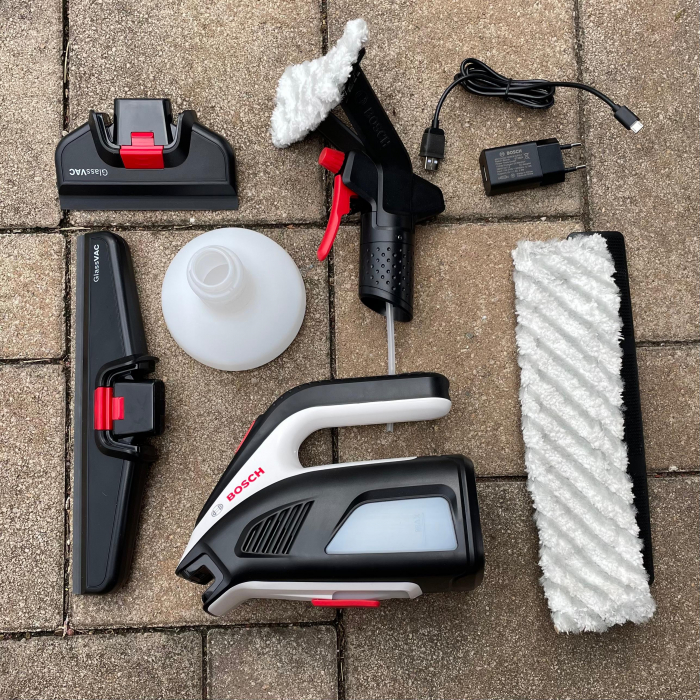Aspirator geamuri Bosch GlassVAC – Nou, ideal pentru ferestre, oglinzi [2]