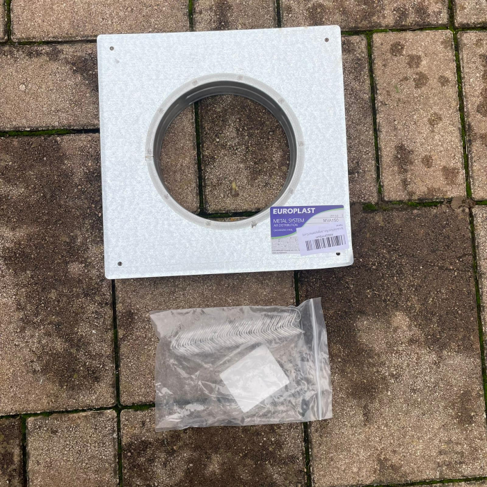 Bridă de conectare conducte Repa Market, Ø150 mm, oțel galvanizat [3]