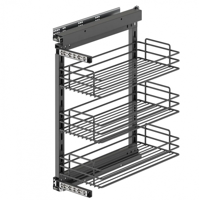 Emuca TitaneStar - Căruț modular cu sistem de amortizare [1]
