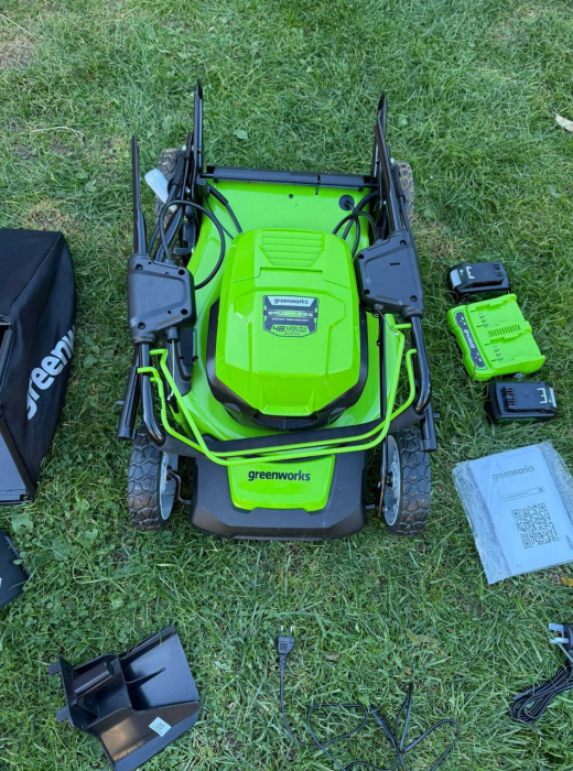 Greenworks GD24X2LM46SPK4X  maşină de tuns iarba cu autopropulsie [2]