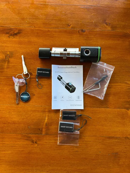 Lacăt Electronic Avatto în culoare Negru [2]