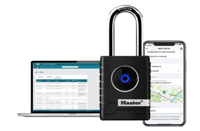 Lacăt inteligent Master Lock 4401EURLHEC Bluetooth [1]