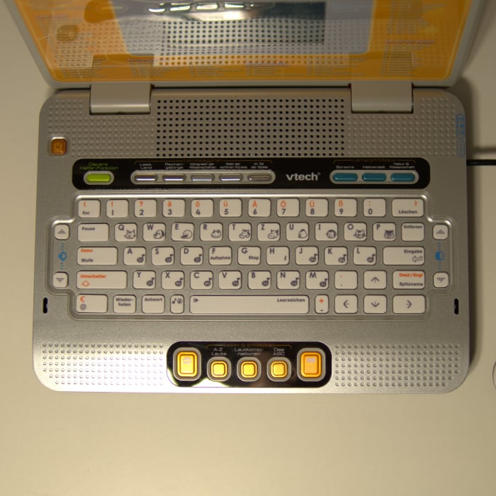 Laptop pentru copii VTech, argintiu/galben, 6ani+ [2]