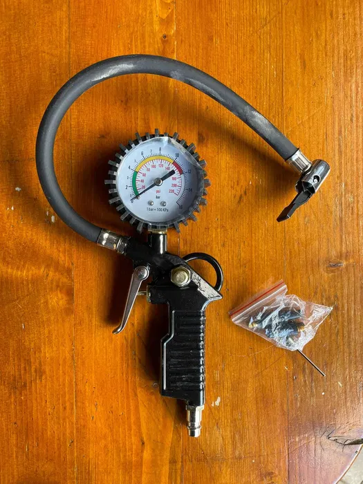 Manometru pneumatic QttvbTna, masurare precisa 0-15 bar [2]