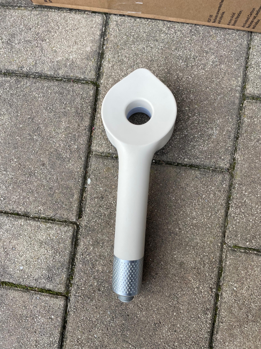 Pălărie de duș Hello Klean – Bej – Filtrare apă & Presiune crescută [2]