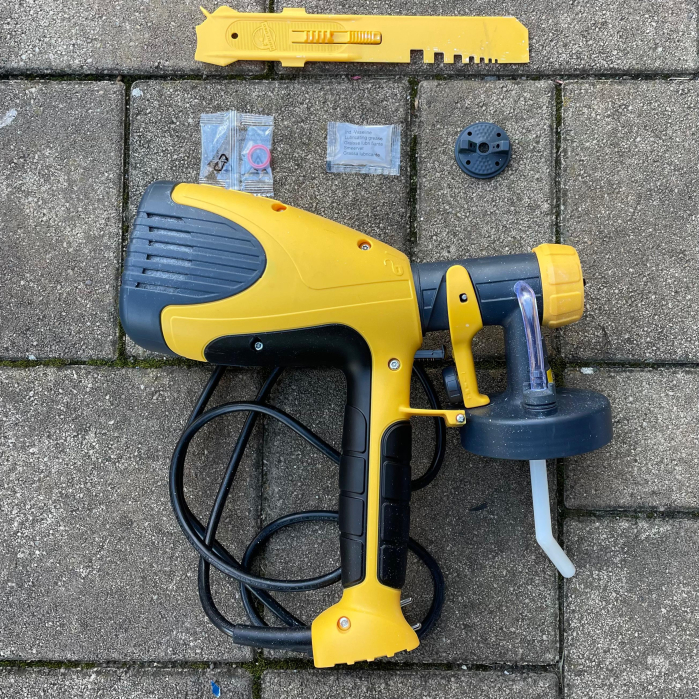 Pistol de vopsit Wagner W 100 – pentru lemn și metal – utilizat [3]