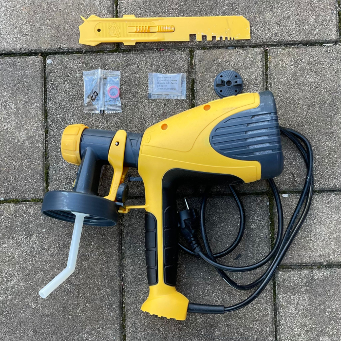 Pistol de vopsit Wagner W 100 – pentru lemn și metal – utilizat [2]