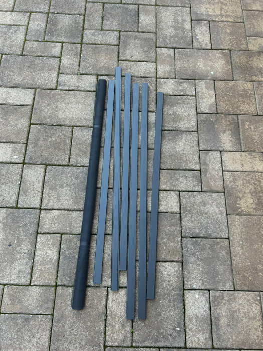 Plasă anti-insecte pentru ușă tesa Insect Stop FALT, cadru pliabil [2]