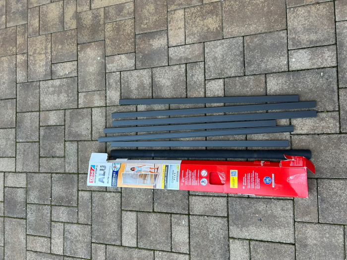 Plasă anti-insecte pentru ușă tesa Insect Stop FALT, cadru pliabil [3]