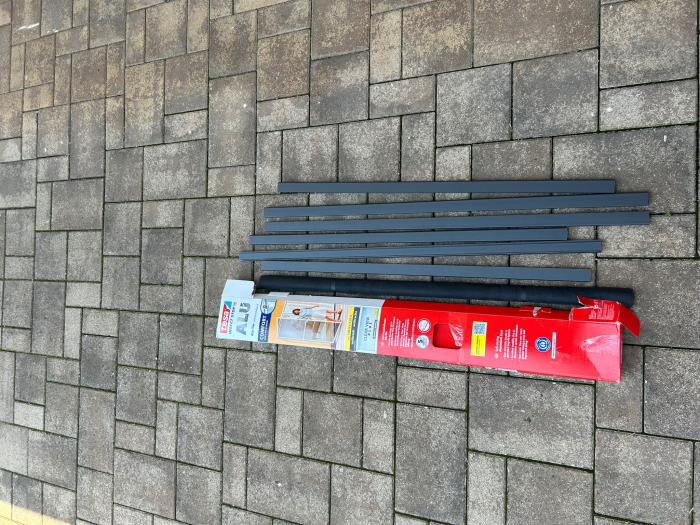 Plasă anti-insecte pentru ușă tesa Insect Stop FALT, cadru pliabil [5]