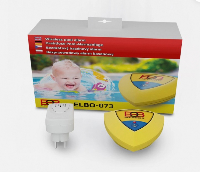 Sistem de alarmă wireless pentru piscină Elektrobock ELBO-073, 230V [1]