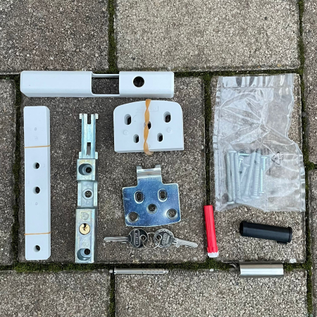 ABUS FTS206 W – Încuietoare pentru fereastră, albă – Keyed-Alike [1]