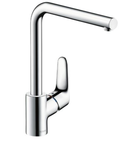SANITARE ȘI INTERIOR - Baterie bucătărie hansgrohe Focus 280 mm, pivotantă 360°, crom