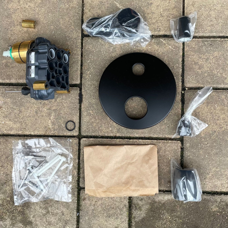 Baterie cadă Hansgrohe Vernis Blend pentru perete [1]